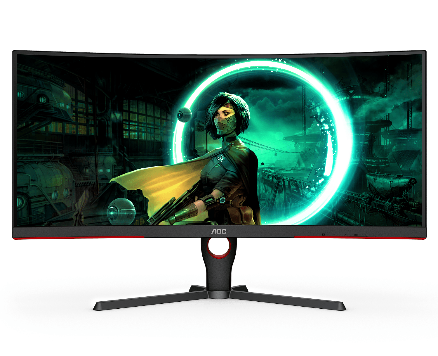 AOC CQ32G3SE Gaming 144Hz 32″ QHD Curved Gaming Monitor