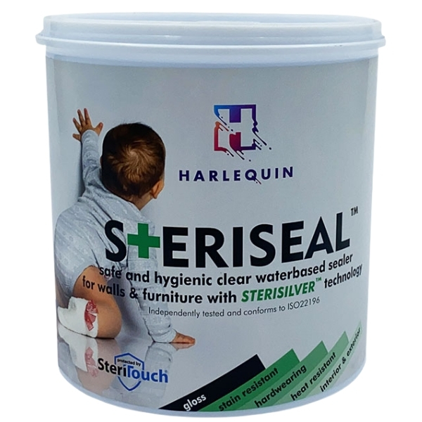 Harlequin – Steriseal / Clear Waterbased Sealer – 1Litre – Gloss