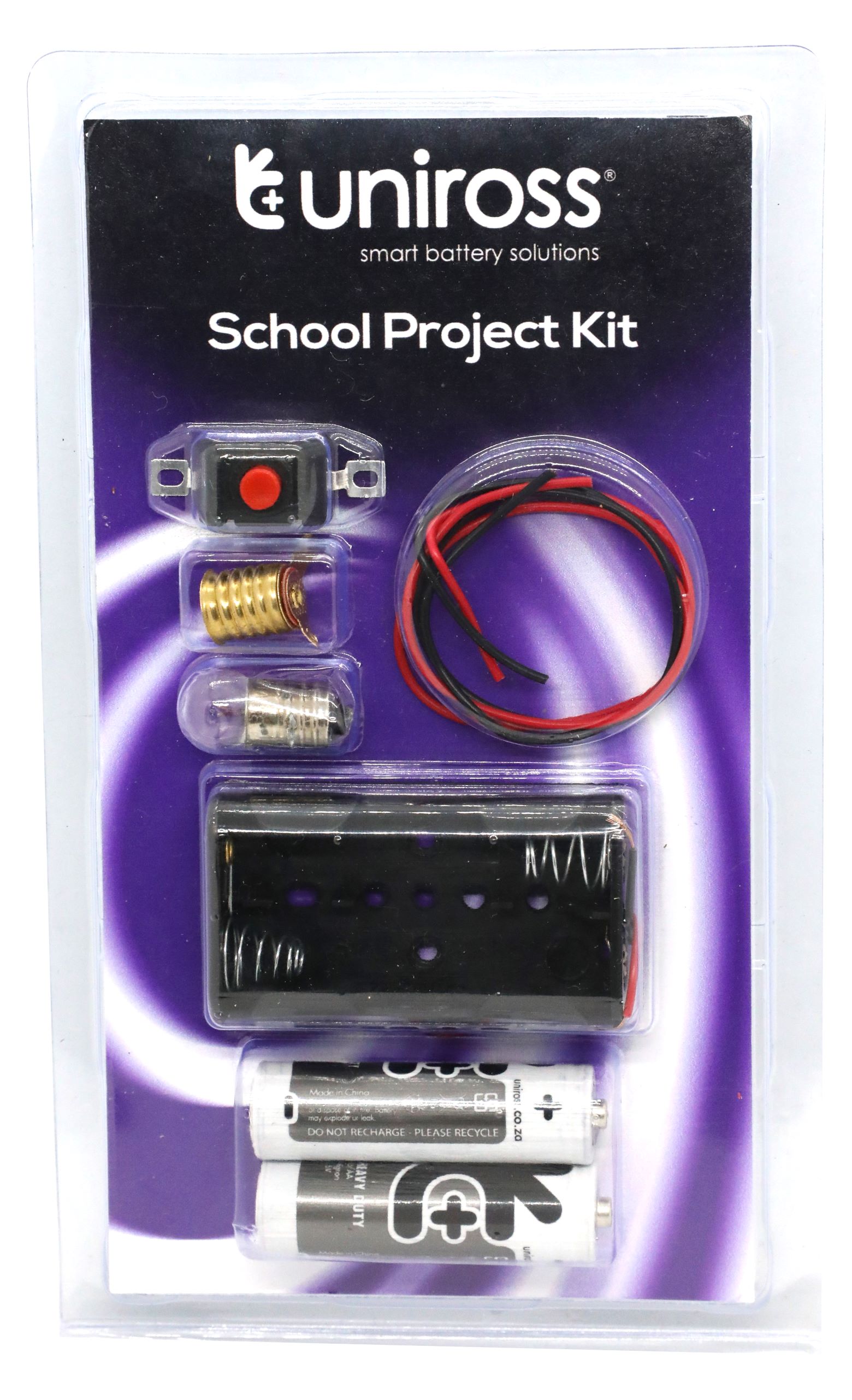 Uniross School Project Kit – Light Bulb