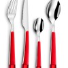 Amefa Guimauve 16 Piece Red Cutlery Set Amefa Guimauve 16 Piece Red Cutlery Set