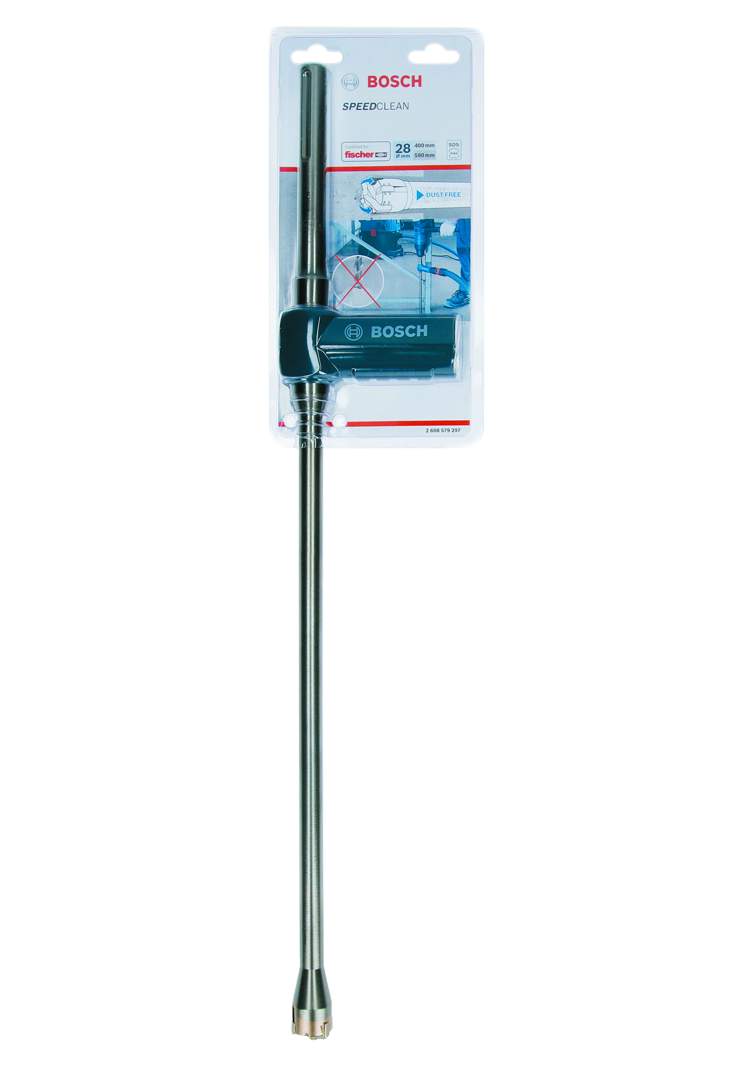 SDS-Max-9 Speedclean 28 X 400 X 590mm Drill Bit