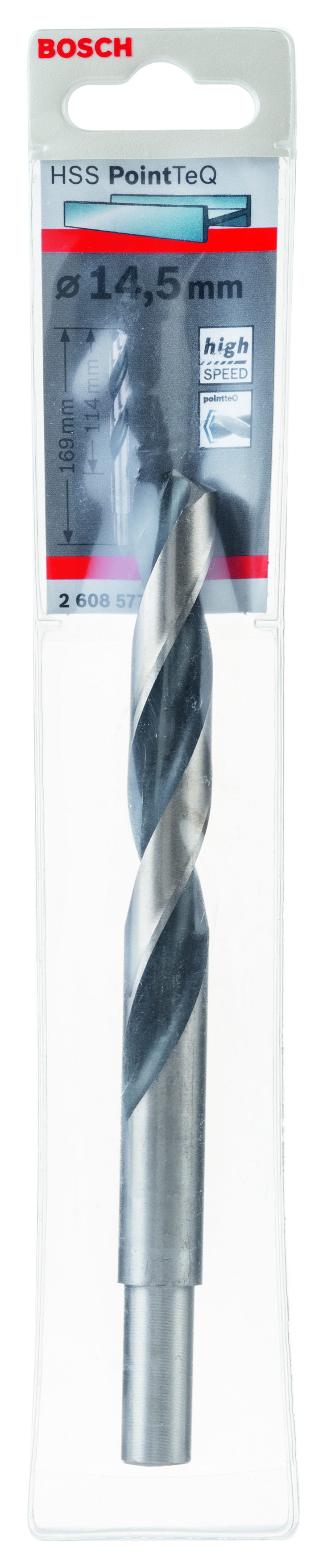 HSS Twist Drill Bit PointTeQ 14.5mm (reduced shank)