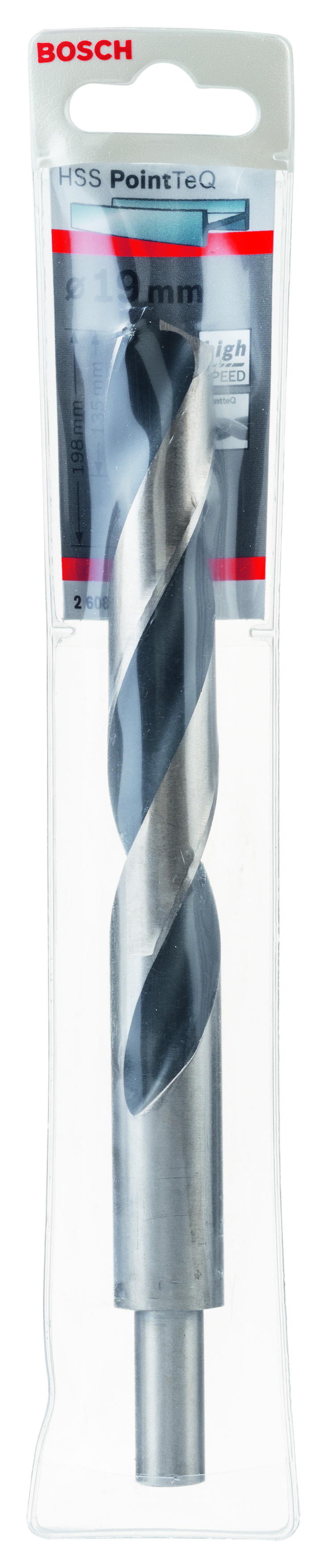 HSS Twist Drill Bit PointTeQ 19.0mm (reduced shank)