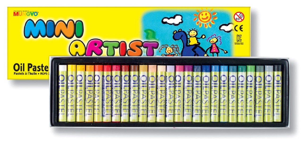 MUNGYO Oil Pastel 25`s