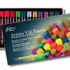 MUNGYO – Artists’ Oil Pastels Metallic & Fluorescent Colours MUNGYO – Artists’ Oil Pastels Metallic & Fluorescent Colours