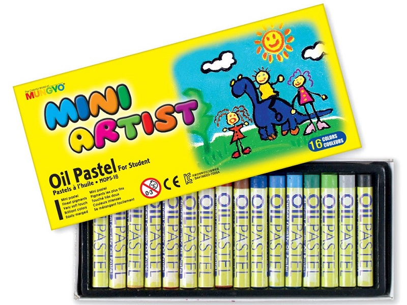 MUNGYO Oil Pastel 16`s