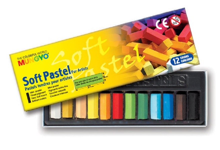 MUNGYO Soft Pastels 12pc