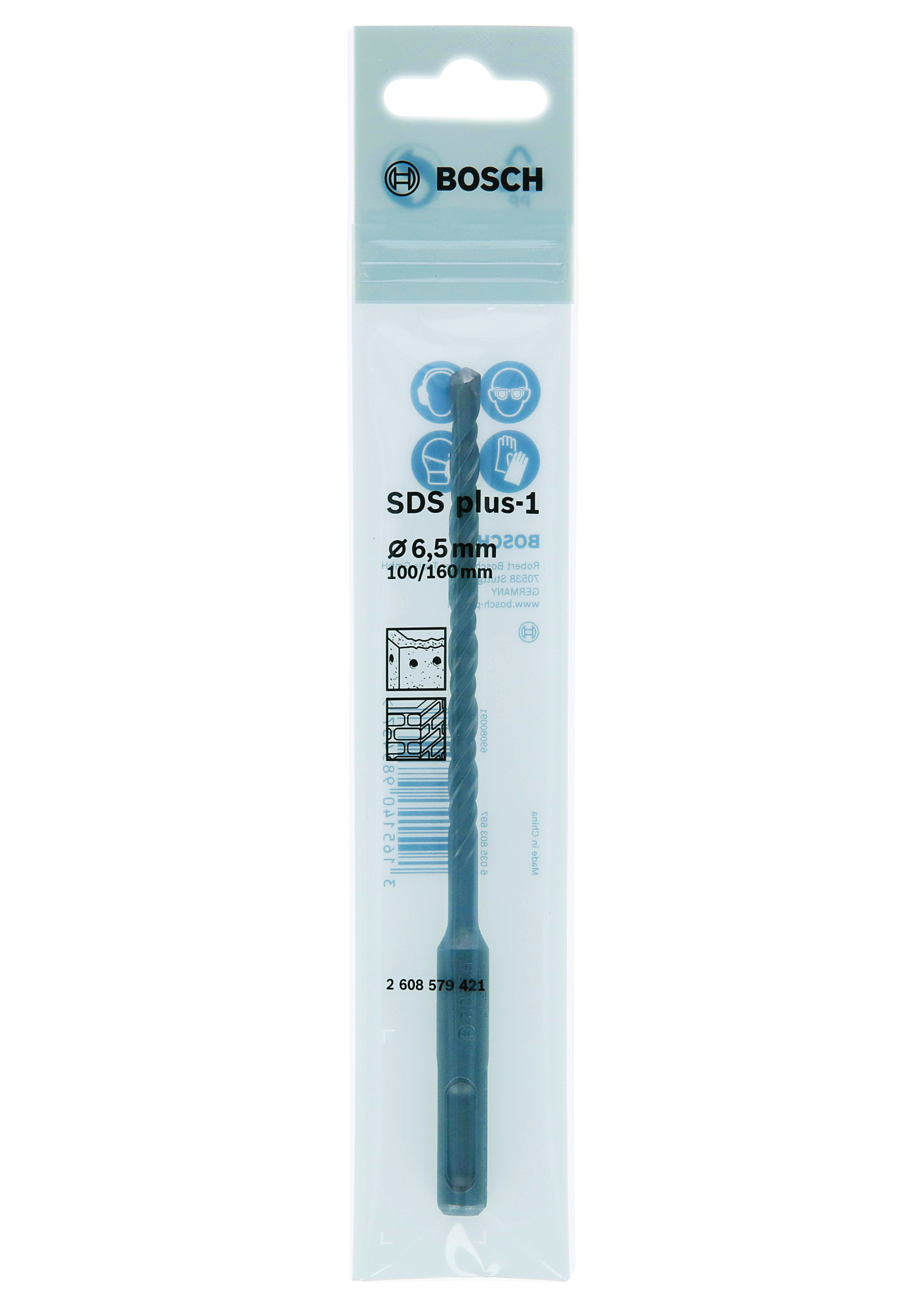 SDS plus-1 4-flute 6.5 x 100 x 160 mm