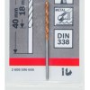 HSS-TiN Metal Drill Bits, DIN 338 1,5 x 18 x 40 mm HSS-TiN Metal Drill Bits, DIN 338 1,5 x 18 x 40 mm