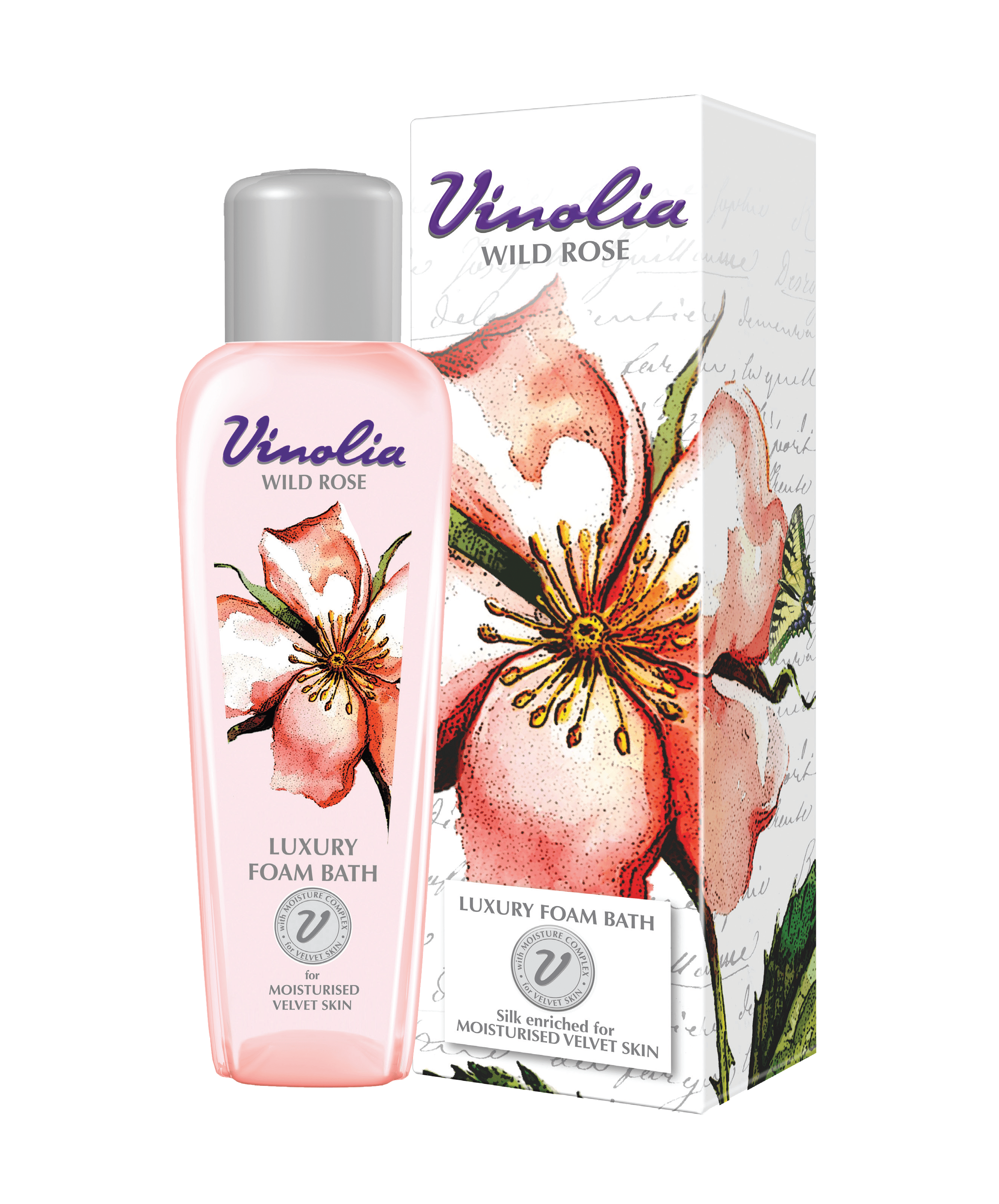 Vinolia Bubble Bath – Rose 500ml