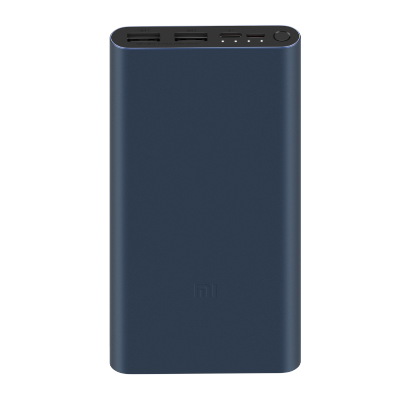 Xiaomi 10000mAh 18W Fast Charge Power Bank 3 – Black/Navy