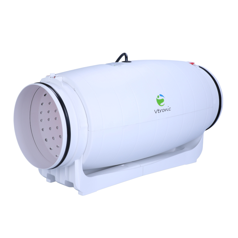 VTRONIC Silent Mixed Flow Inline Duct Fan 200mm / 6”