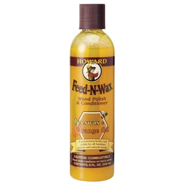 Howard – Wood Polish and Conditioner (Feed-N-Wax) – 237ml