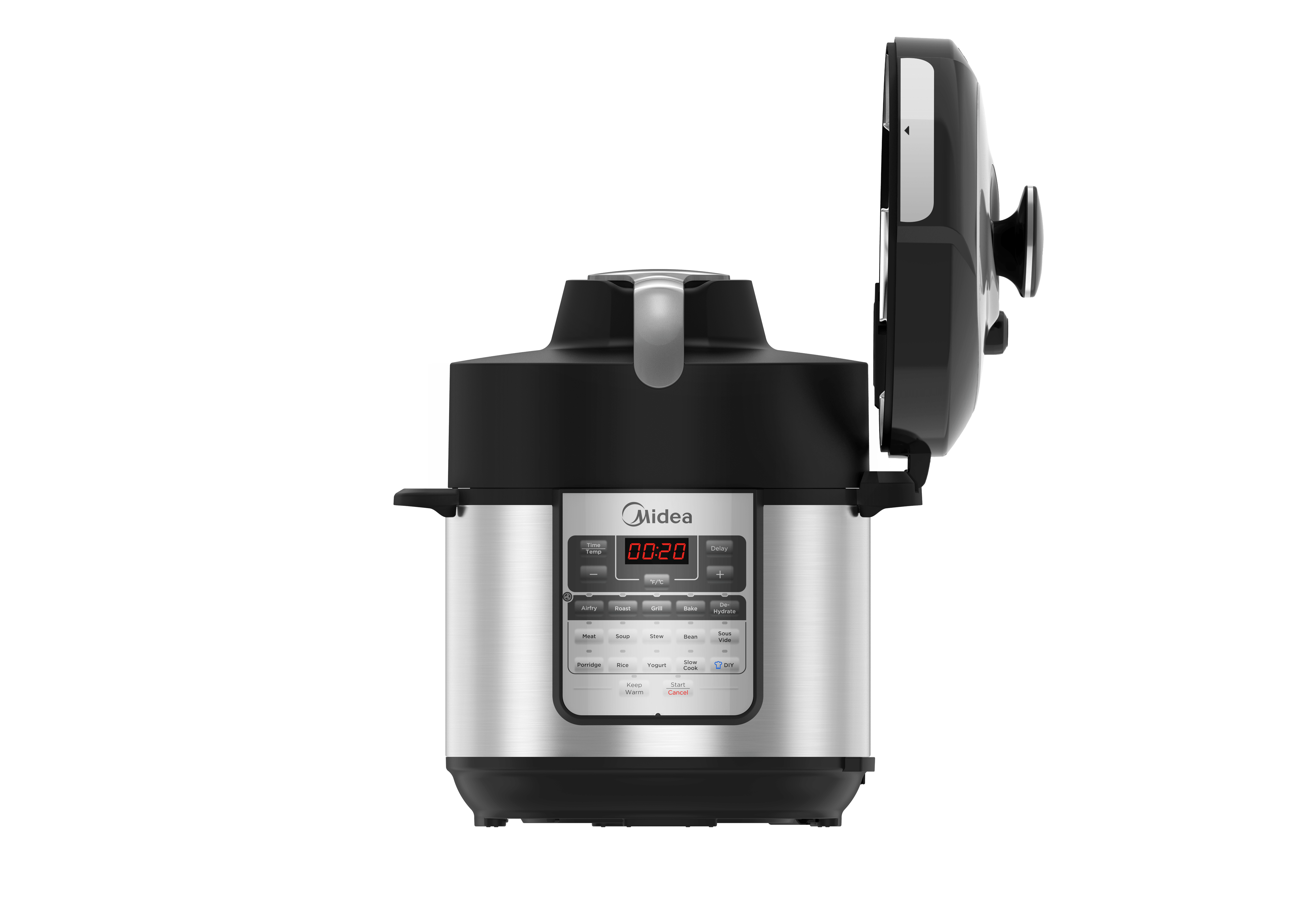 Midea – 2 in 1 Pressure Cooker & Air Fryer – InstaFry