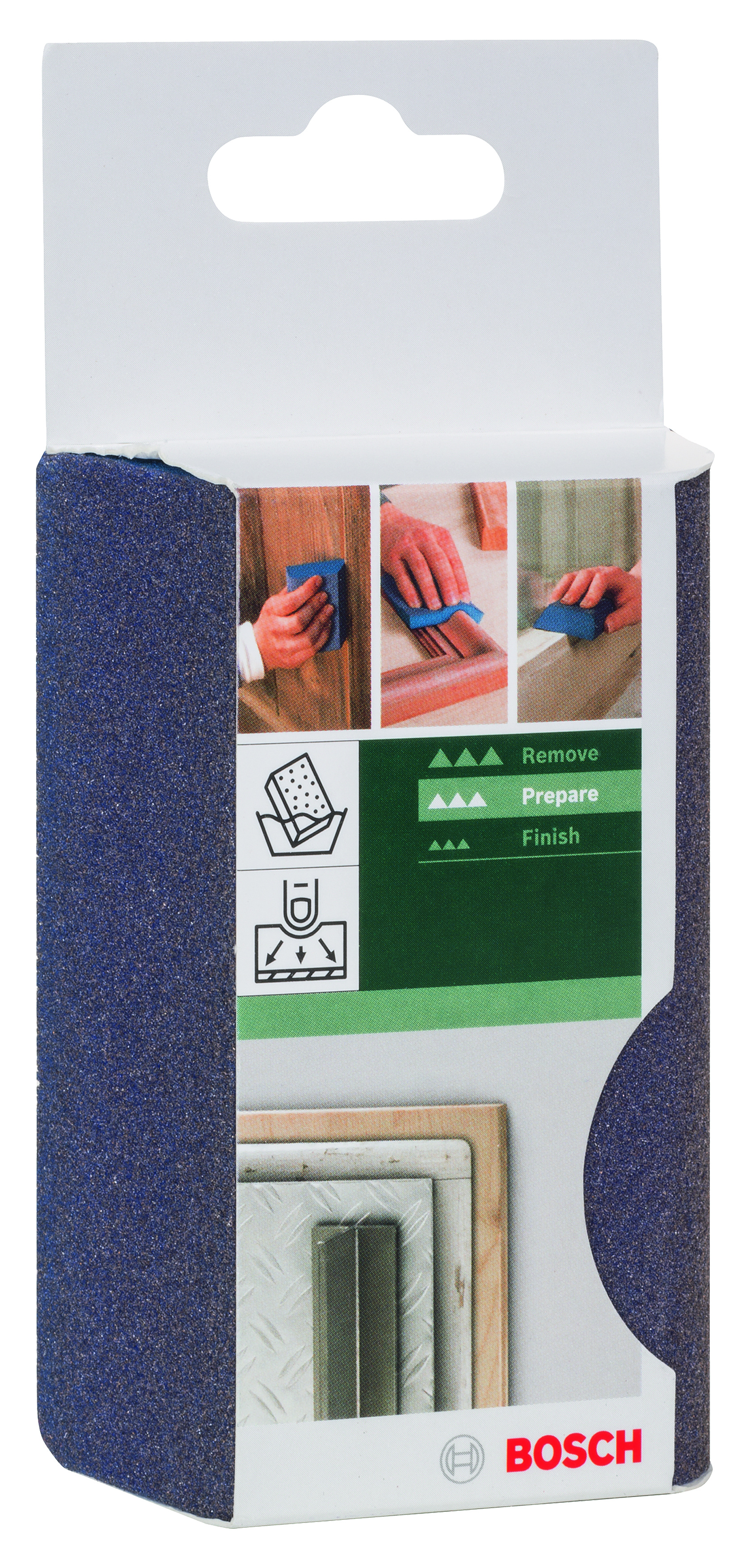 Combi abrasive sanding block Best for Profile 68 x 97 x 27 mm, fine