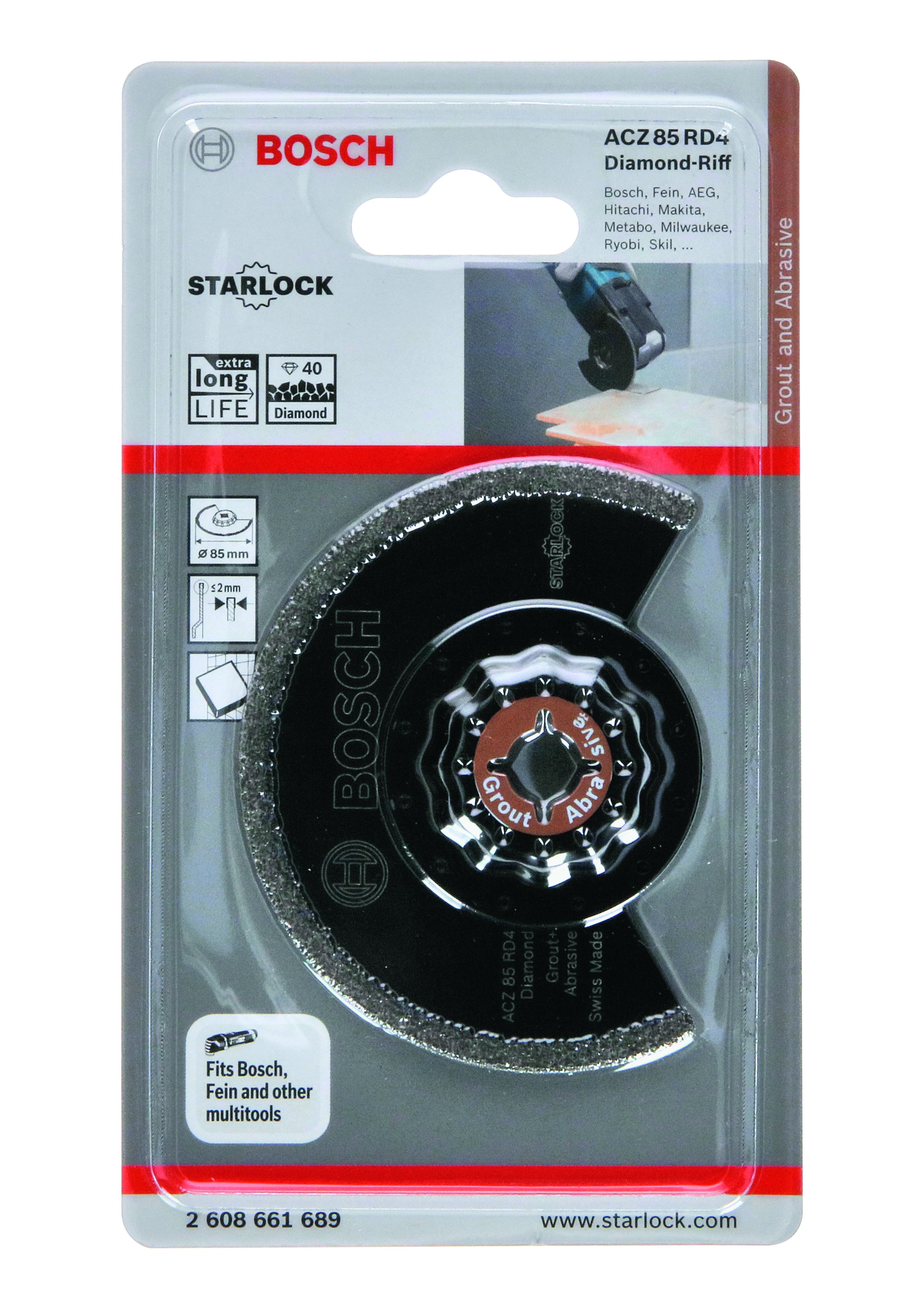 Diamond-RIFF Segment blade ACZ 85 RD4 85 mm