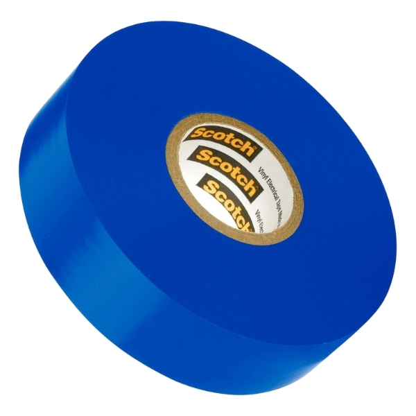 Scotch – Vinyl Electrical Tape Blue – General Use – Flame Retardant (3m)