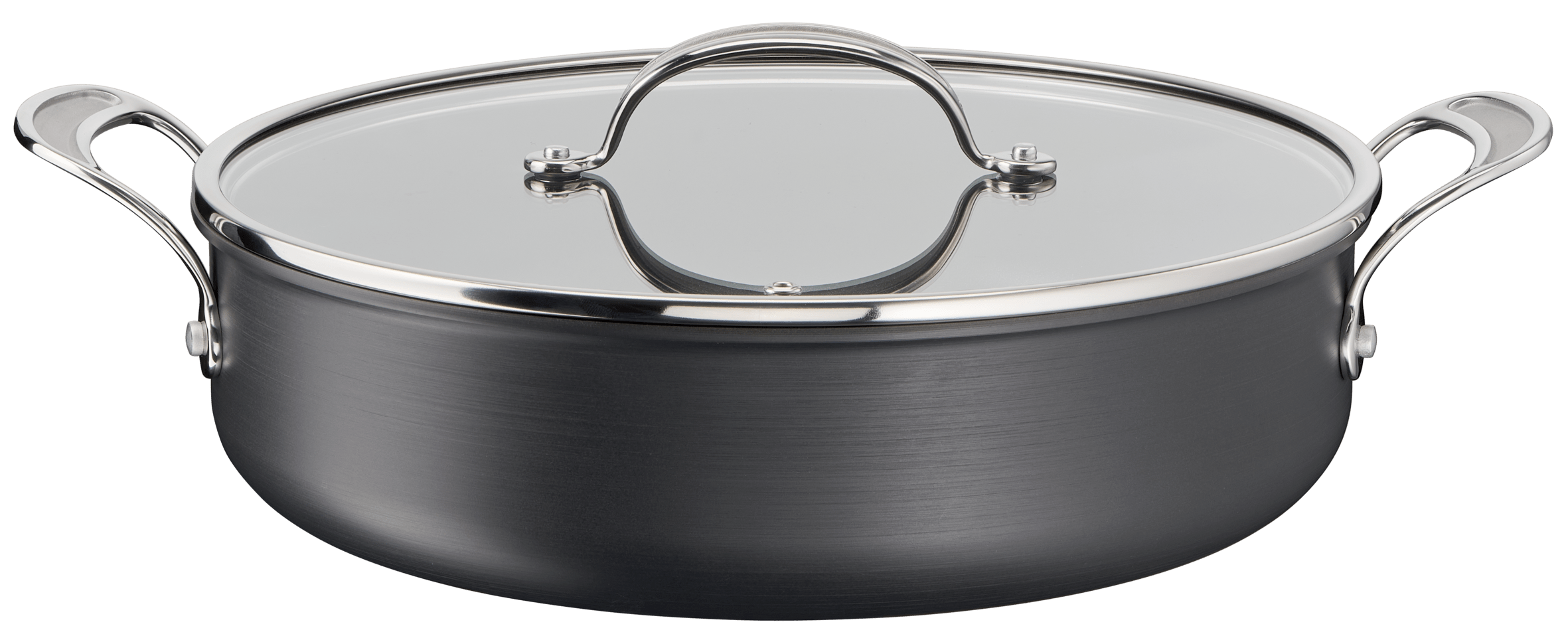 Jamie Oliver by Tefal Cooks Classics Hard Anodised Shallowpan 30cm