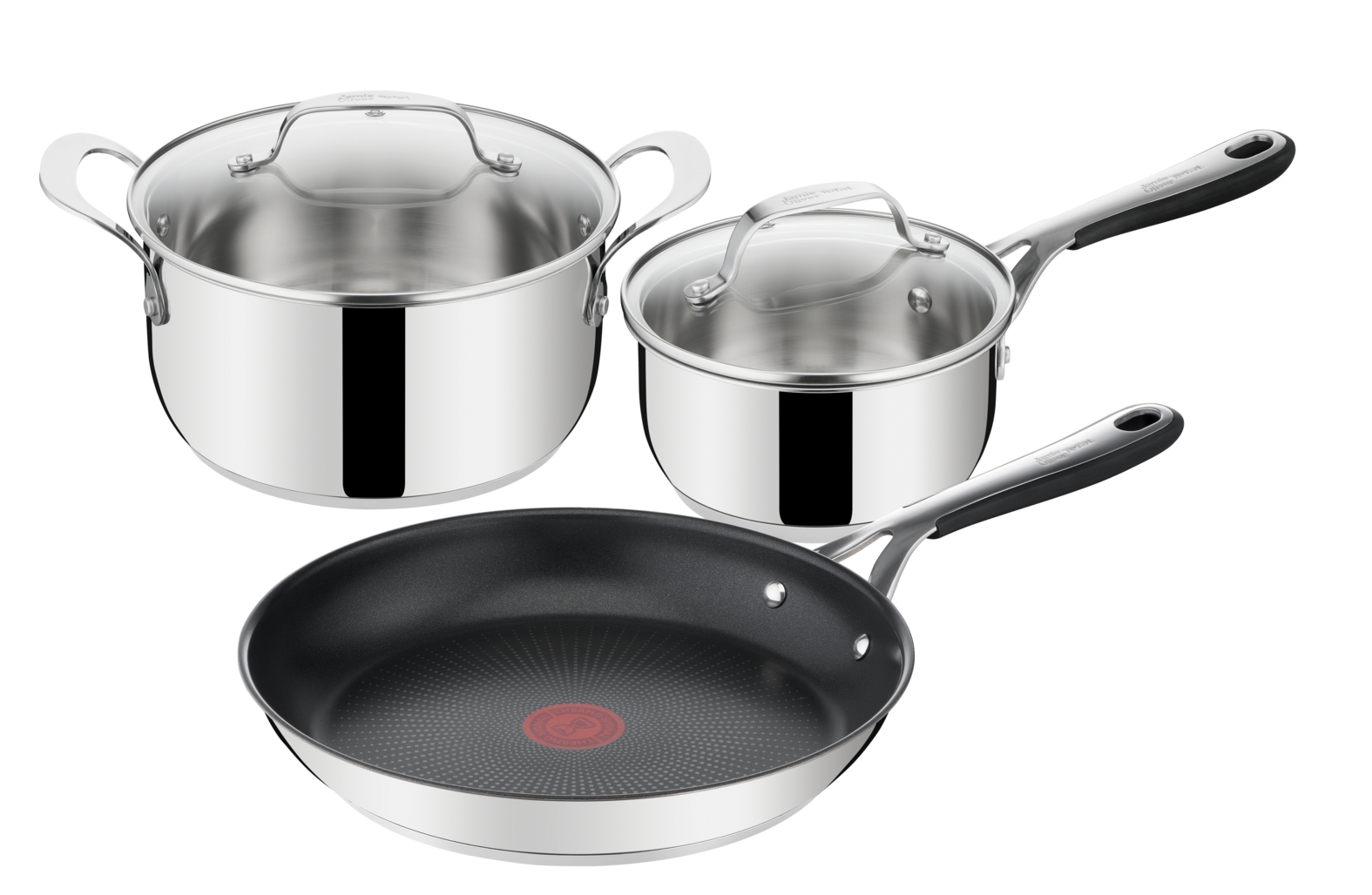 Jamie Oliver by Tefal Kitchen Essential Stainless Steel 5 Piece Set