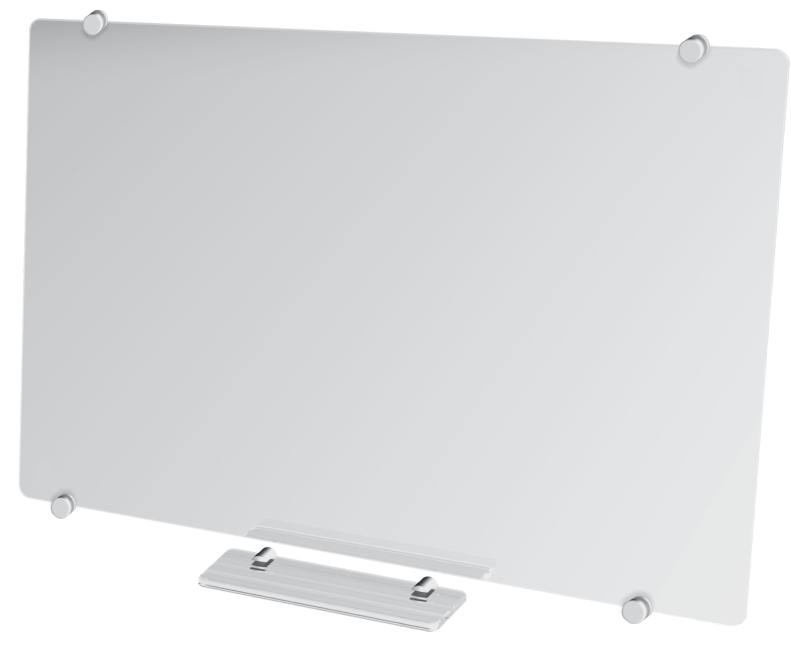 Parrot Products Glass Whiteboard Non-Magnetic (1200x900mm)