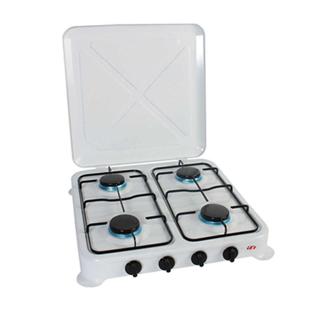 LK’s 4 Burner Gas Hotplate with Lid