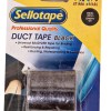 Sellotape Duct Tape Black 48mm x 5m Sellotape Duct Tape Black 48mm x 5m