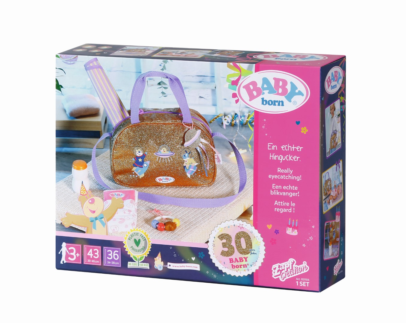 Baby Born Happy Birthday Changing Bag