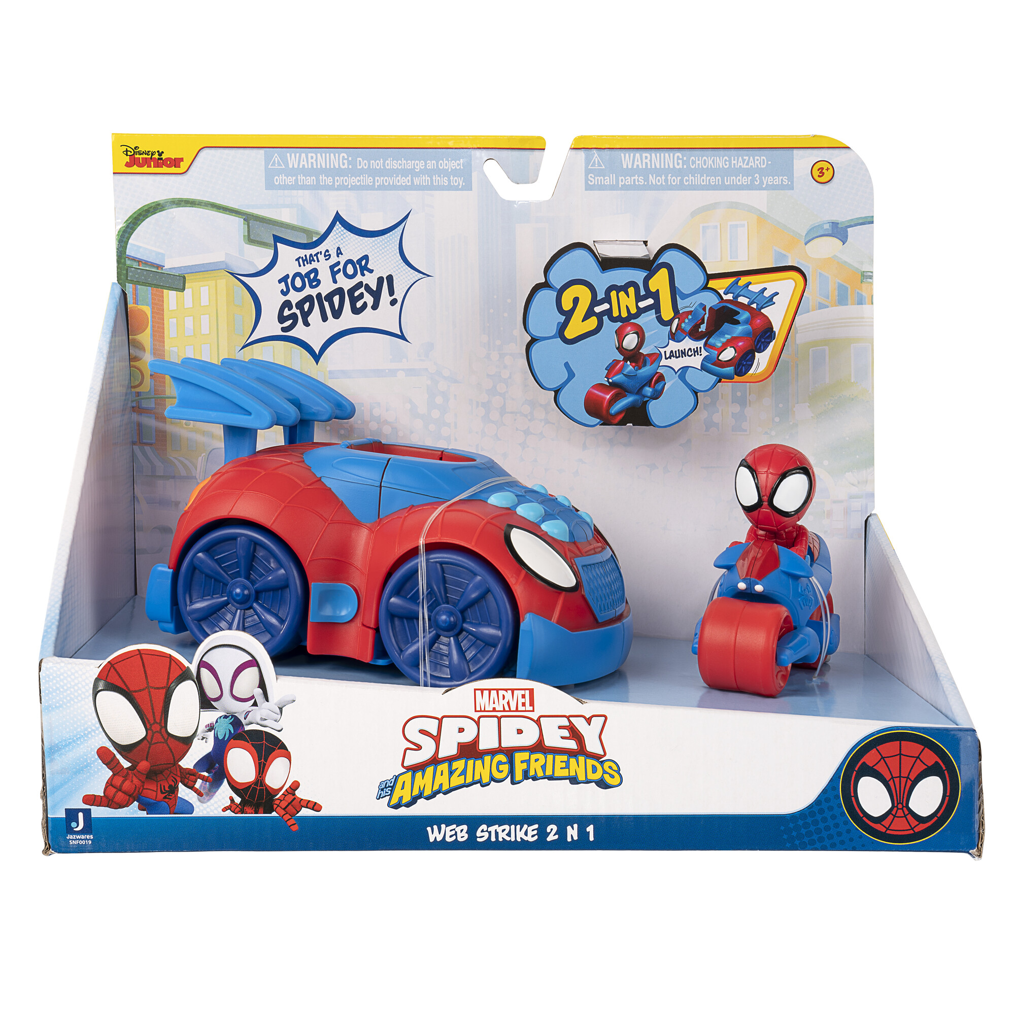 Spidey & Friends 2-in-1 Spidey Strike Feature Vehicle