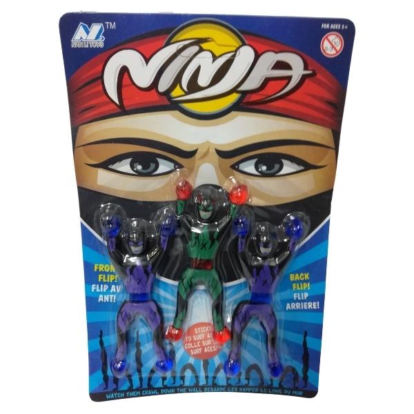 Source Direct – Sticky Ninja’s / Wall and Window Ninja’s (3 x Ninja’s)