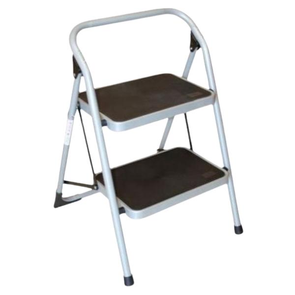 Source Direct – Ladder / 2 Step Folding Ladder (Heavy Duty) – White
