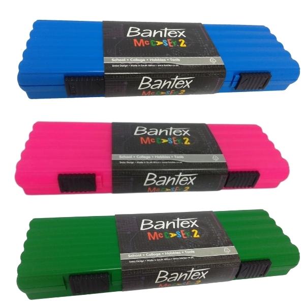 Bantex – Space Case / Pencil Case / McCasey 33.5cm Assorted – Pack of 3