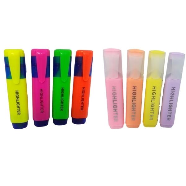 Source Direct – Highlighters Combo (Neon and Pastel) -8 Piece