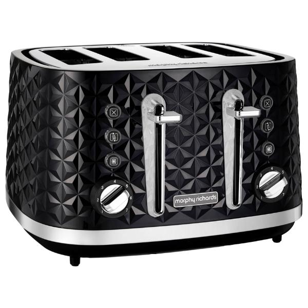 Morphy Richards – Toaster / 4-Slot Vector Toaster 1800W – Black