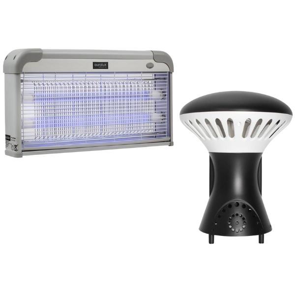 Eurolux- LED Insect Killer 2 x 3W LED Tubes & Indoor UFO Insect Killer 10W