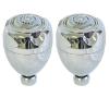 Waco – Shower Head & Spray and Massage Chrome Shower Head – Pack of 2 Waco – Shower Head & Spray and Massage Chrome Shower Head – Pack of 2