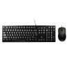 Port Design COMBO Wired Mouse + Keybaord – Black Port Design COMBO Wired Mouse + Keybaord – Black