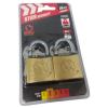 Stier – Padlock / 2 x Padlocks with 6 x Keys – 38mm Stier – Padlock / 2 x Padlocks with 6 x Keys – 38mm