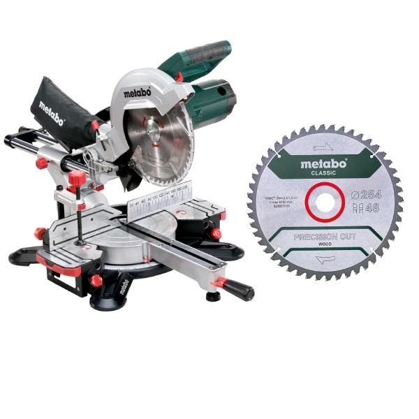 Metabo – Mitre Saw KGS 254 M & Saw Blade