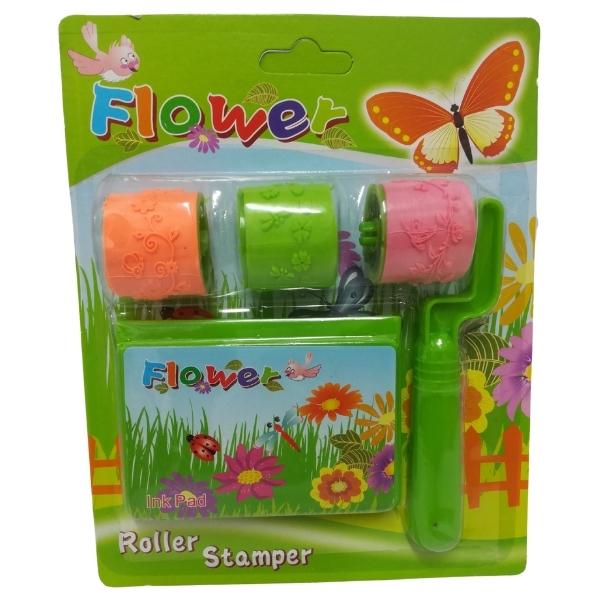 Source Direct – Art and Craft Stamp Roller Kit – 5 Piece – Green