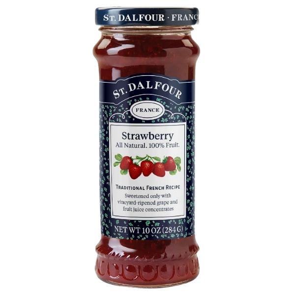 ST DALFOUR – Jam / Strawberry Extra Fruit Jam 284g – Pack of 12