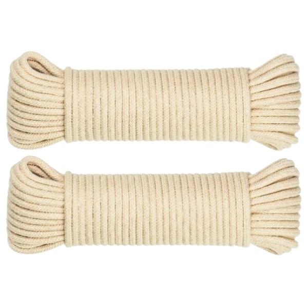 Source Direct – Sash Cord / Sash Bask/Braid 5mm x 10m – Pack of 2