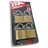 Stier – Padlock / 4 x Padlocks with 12 x Keys – 32mm Stier – Padlock / 4 x Padlocks with 12 x Keys – 32mm