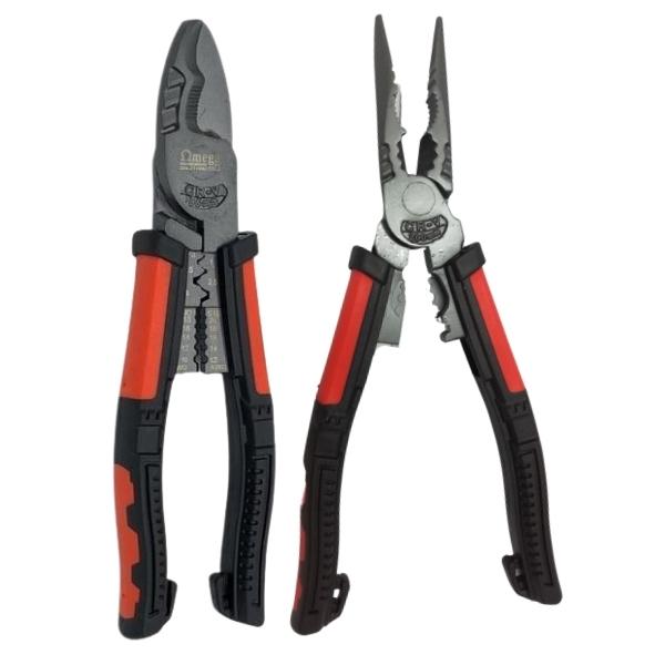 Omega – Pliers / Multiple Long Nose and Cable Cutters Pliers Combo 200mm