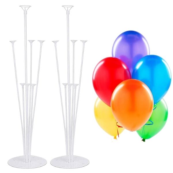 Source Direct – Balloon Table Stand (Pack of 2 ) with 20 Balloons
