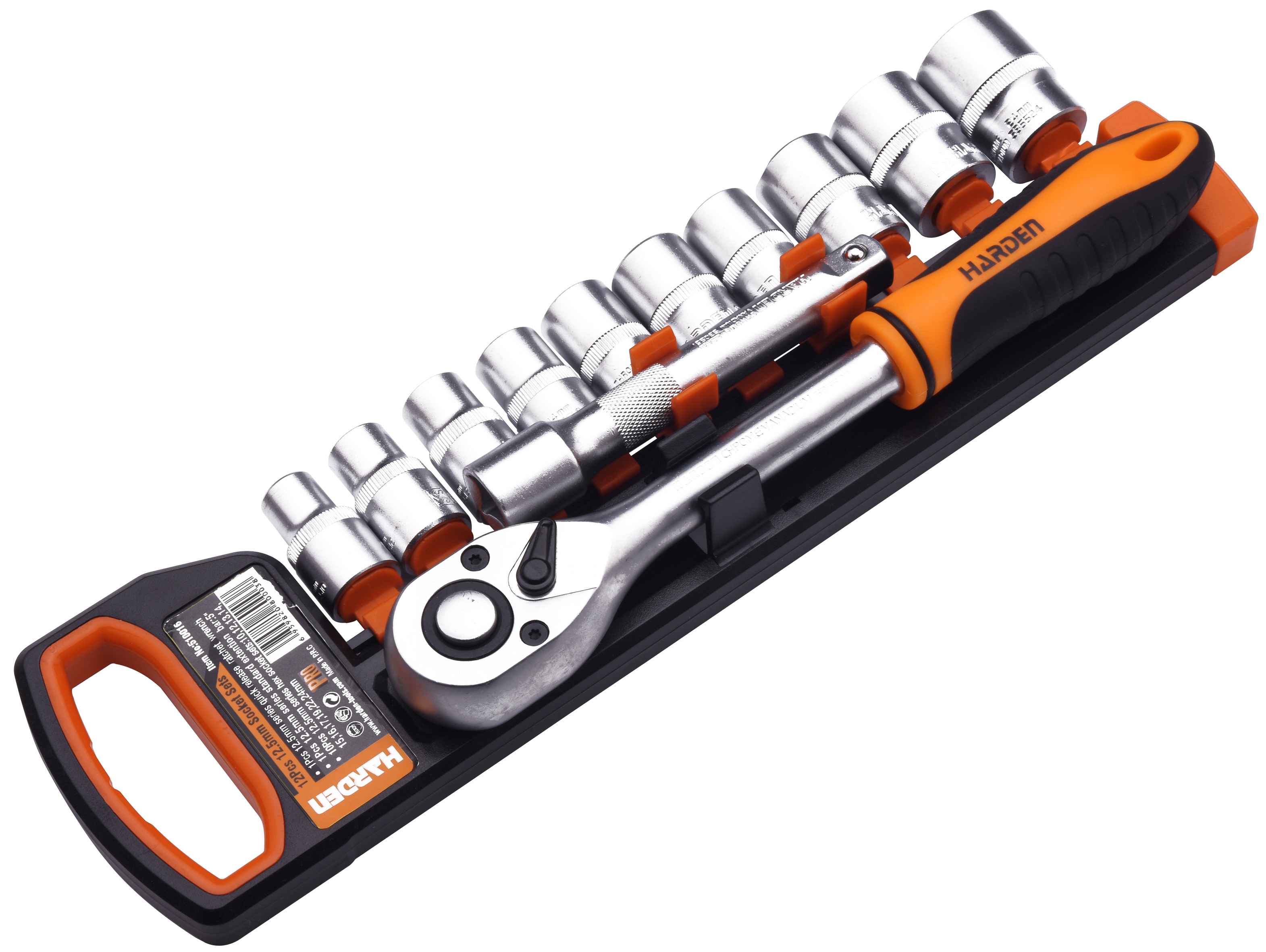 12 Pieces 1/2″ Sockets Set