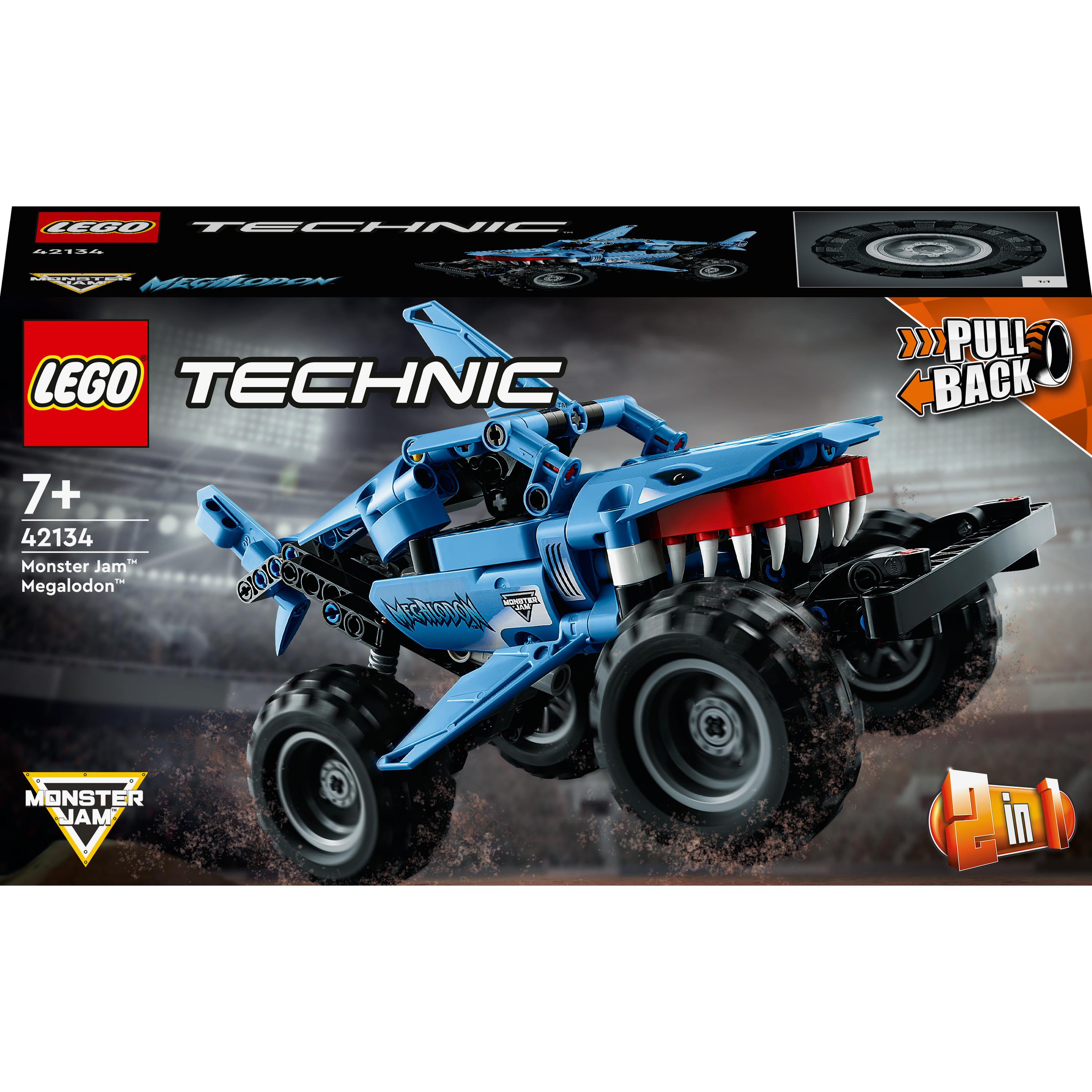 LEGO® Technic™ Monster Jam™ Megalodon™ 42134 Model Building Toy Cars (260 Pieces)