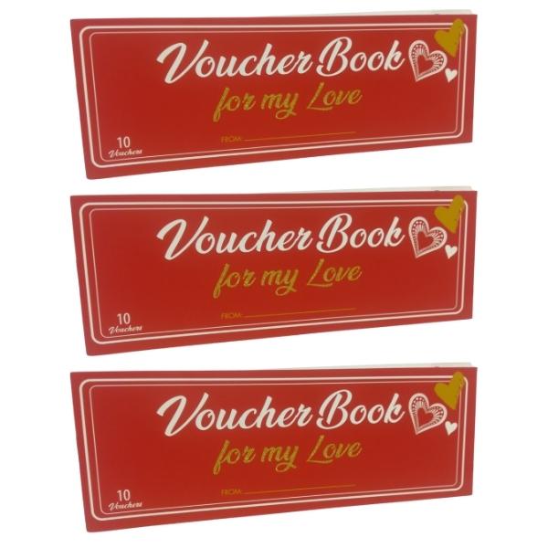 Source Direct – Voucher Booklet 10s – For My Love – Pack of 3 (30 Vouchers)