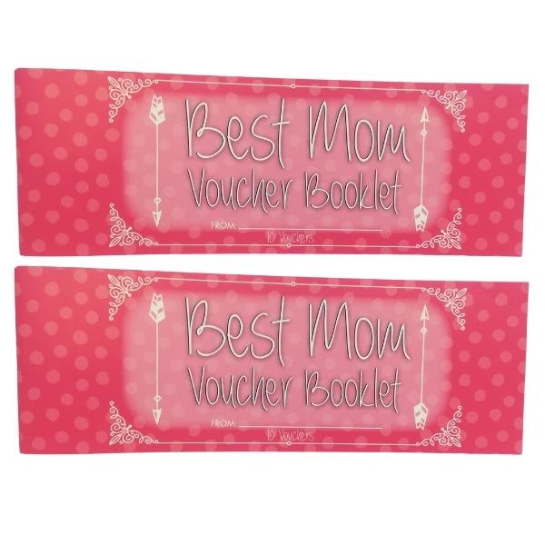 Source Direct – Voucher Booklet 10s – Best Mom – Pack of 2 (20 Vouchers)