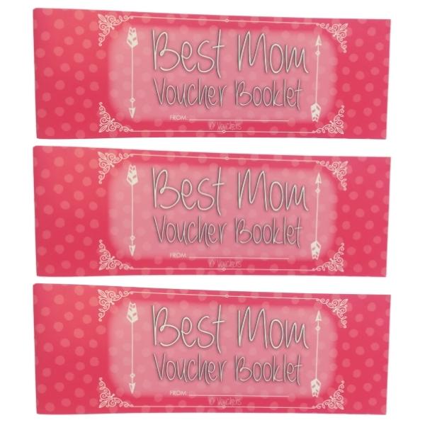 Source Direct – Voucher Booklet 10s – Best Mom – Pack of 3 (30 Vouchers)