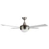 Taurus – Ceiling Fan with Remote Control – 4 Blade Steel – Silver (132cm) Taurus – Ceiling Fan with Remote Control – 4 Blade Steel – Silver (132cm)